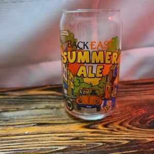 Back East Summer Ale 14 oz Beer Glass